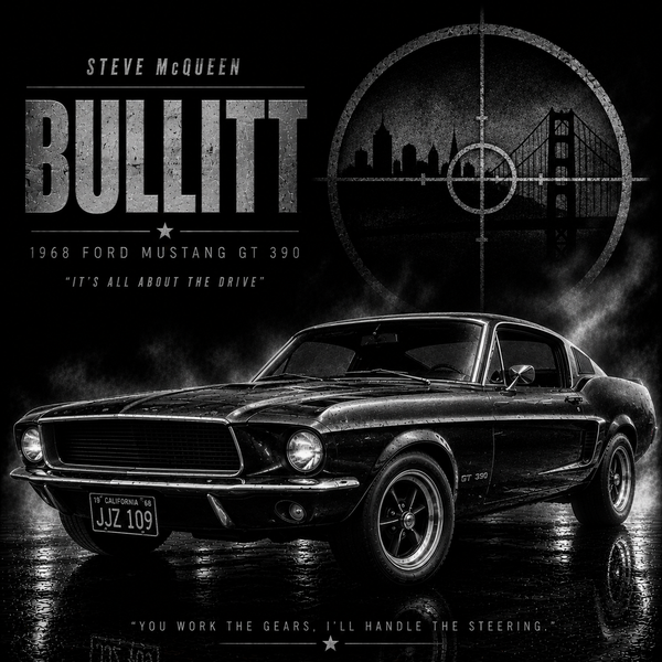Bullitt | Légendes Mécaniques | DarkCollectionStudio