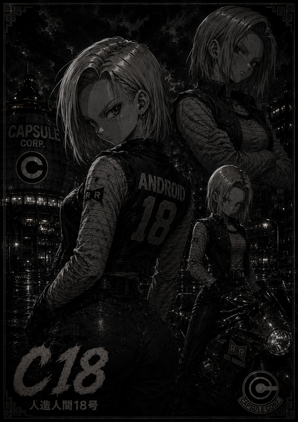 Androïde 18 | Dragon Ball | DarkCollectionStudio