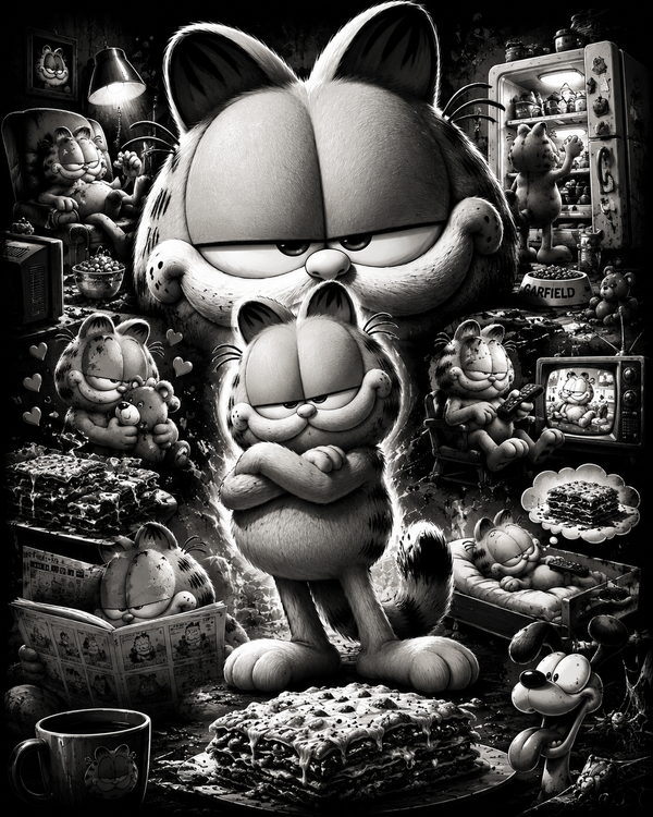 Garfield | Rêve d'Enfance | DarkCollectionStudio