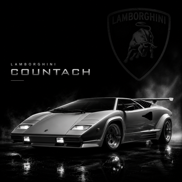 Lamborghini Countach | Légendes Mécaniques | DarkCollectionStudio