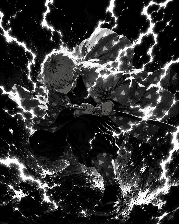 Zenitsu Agatsuma Vol.2 | Demon Slayer | DarkCollectionStudio