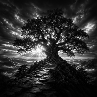 L'Arbre Monde | Paysages | DarkCollectionStudio — aperçu à l'échelle