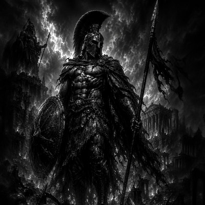 Arès | Mythologie | DarkCollectionStudio — aperçu à l'échelle