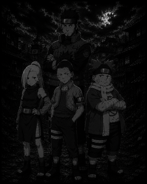 Team 9 | Naruto | DarkCollectionStudio