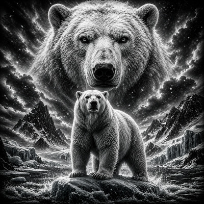 L'Ours Polaire | Animaux | DarkCollectionStudio — aperçu à l'échelle