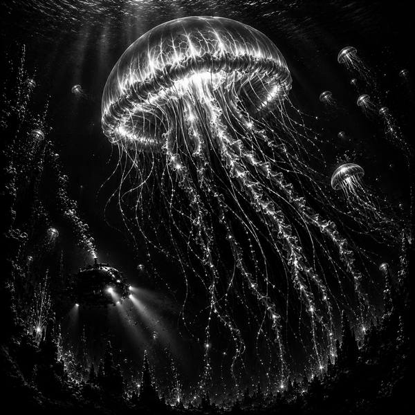 La Méduse Géante | Abysse | DarkCollectionStudio