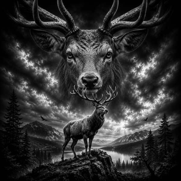 Le Cerf | Animaux | DarkCollectionStudio