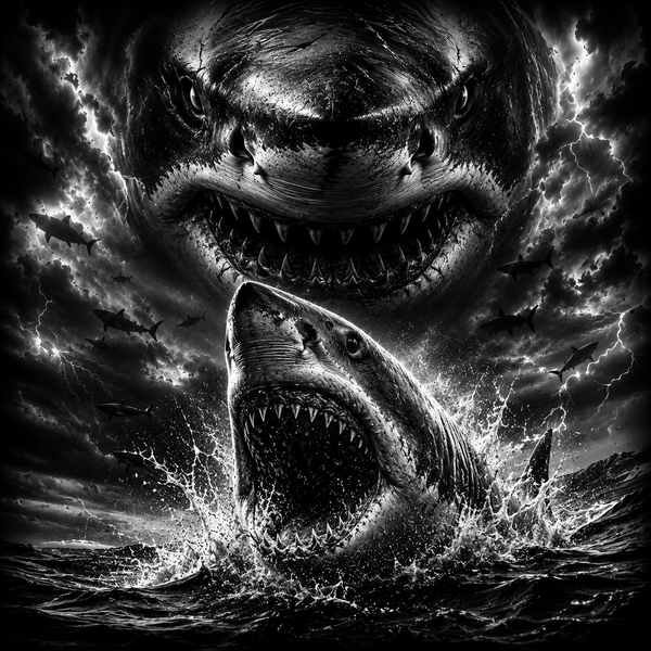 Le Requin Blanc | Animaux | DarkCollectionStudio