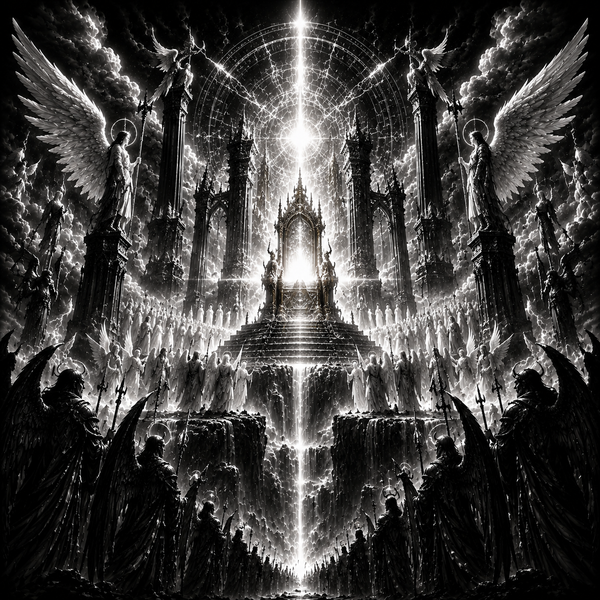Le Trône Divin | Anges et Démons | DarkCollectionStudio