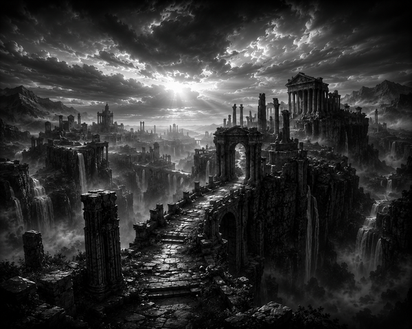 Les Ruines du Temple | Paysages | DarkCollectionStudio