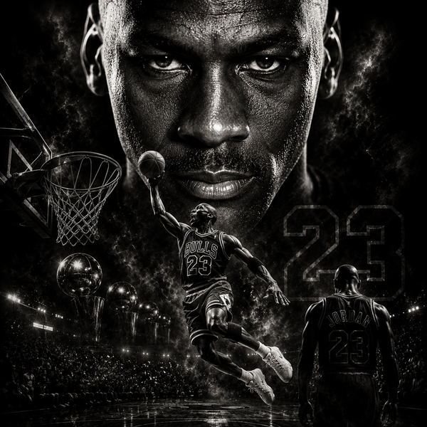 Michael Jordan | Célébrités | DarkCollectionStudio
