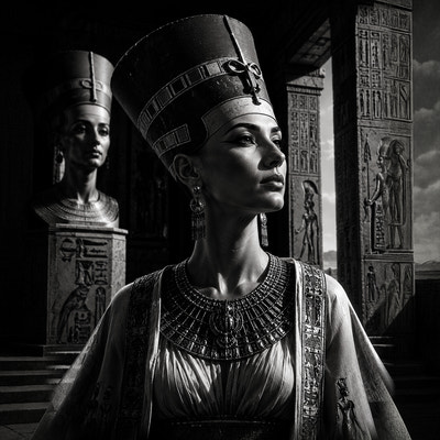 Néfertiti | Conquérants | DarkCollectionStudio — aperçu à l'échelle