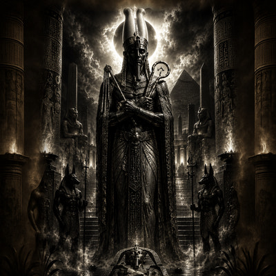 Osiris | Mythologie | DarkCollectionStudio — aperçu à l'échelle