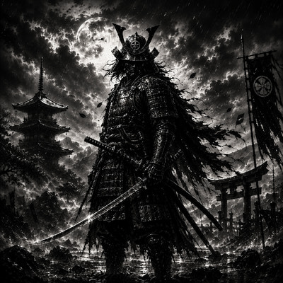 Samouraï en Armure | Guerriers | DarkCollectionStudio — aperçu à l'échelle