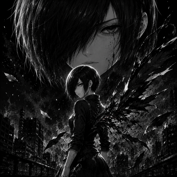 Touka Kirishima | Tokyo Ghoul | DarkCollectionStudio