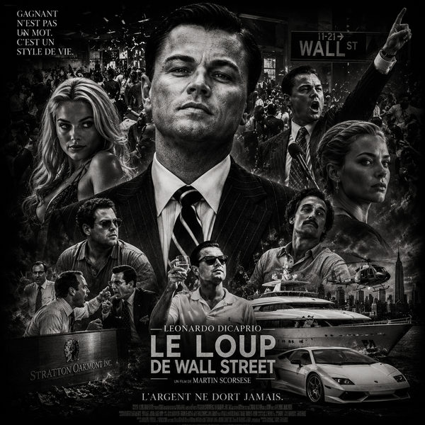 Jordan Belfort | Le Loup de Wall Street | DarkCollectionStudio