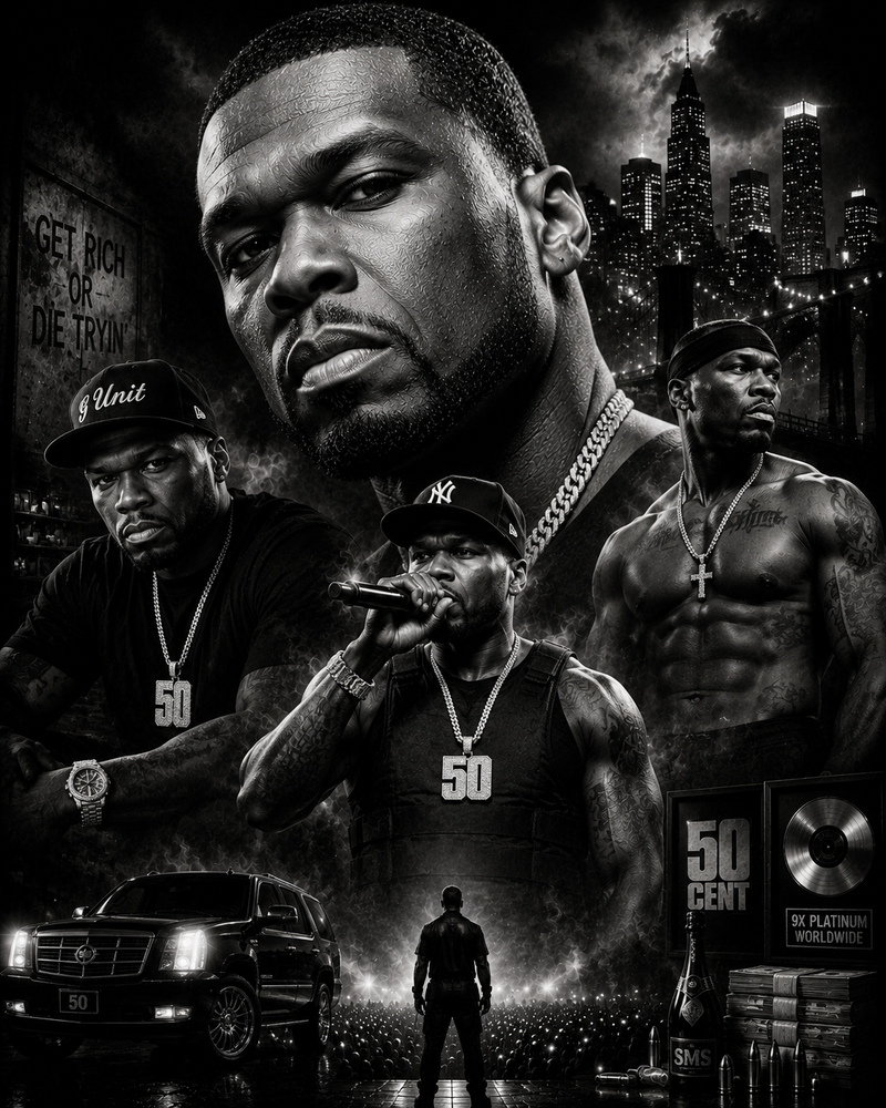 50 Cent | Célébrités | DarkCollectionStudio