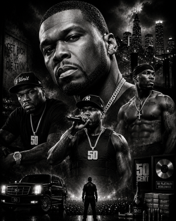 50 Cent | Célébrités | DarkCollectionStudio