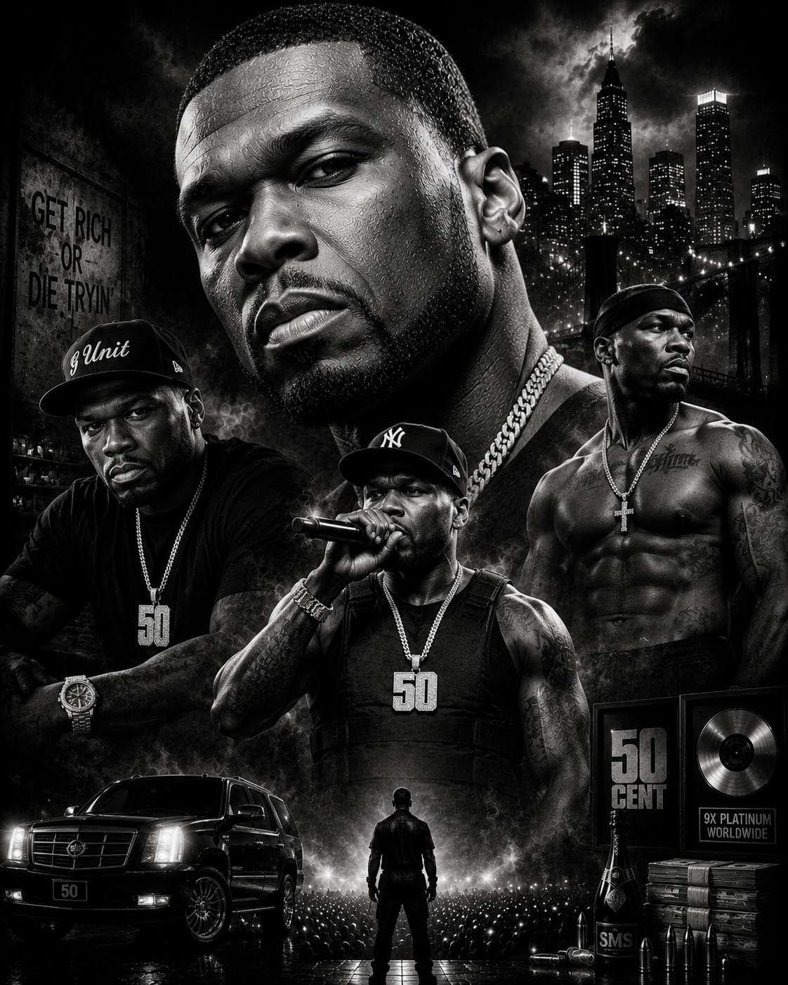 50 Cent | Célébrités | DarkCollectionStudio