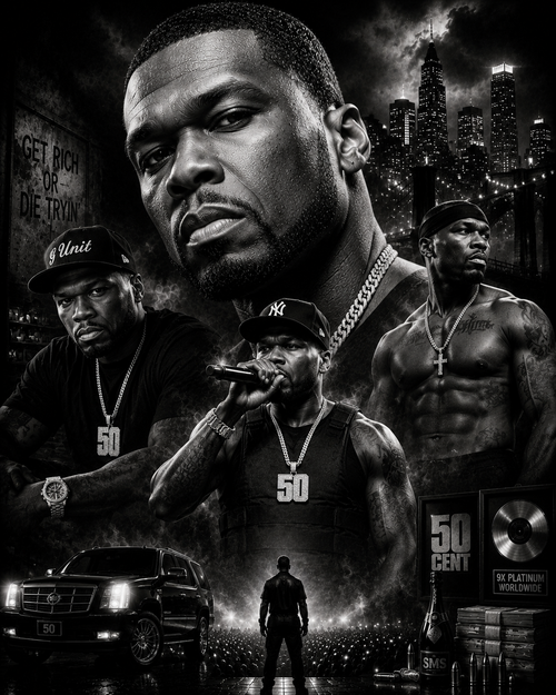 50 Cent | Célébrités | DarkCollectionStudio