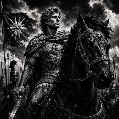 Alexandre le Grand | Conquérants | DarkCollectionStudio — aperçu à l'échelle
