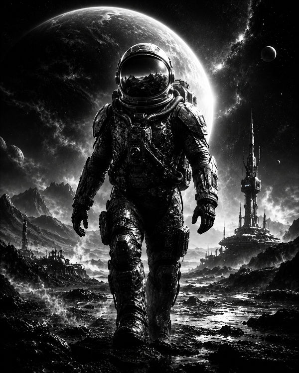 Astronaute du Futur | Science-Fiction | DarkCollectionStudio
