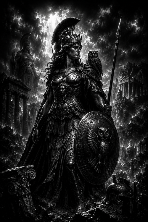 Athéna | Mythologie | DarkCollectionStudio