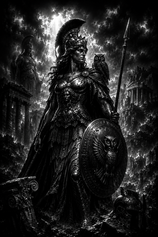 Athéna | Mythologie | DarkCollectionStudio