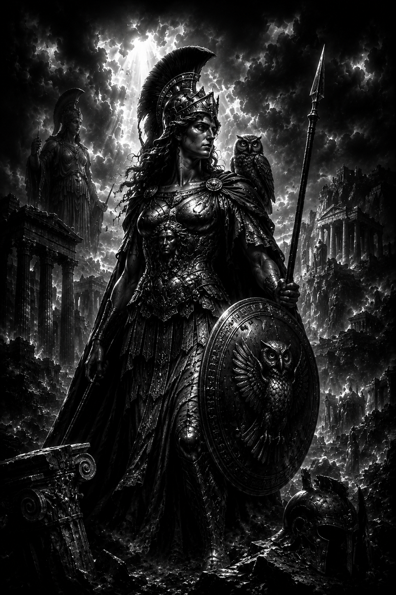 Athéna | Mythologie | DarkCollectionStudio