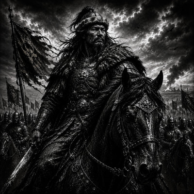 Attila | Conquérants | DarkCollectionStudio — aperçu à l'échelle