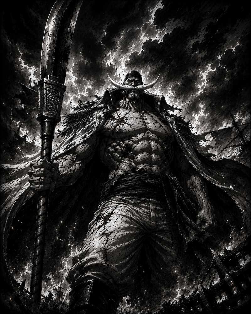 Barbe Blanche | One Piece | DarkCollectionStudio