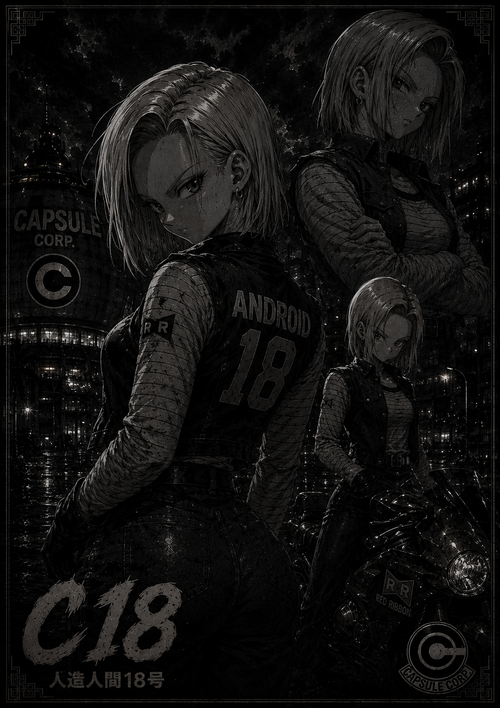 Androïde 18 | Dragon Ball | DarkCollectionStudio