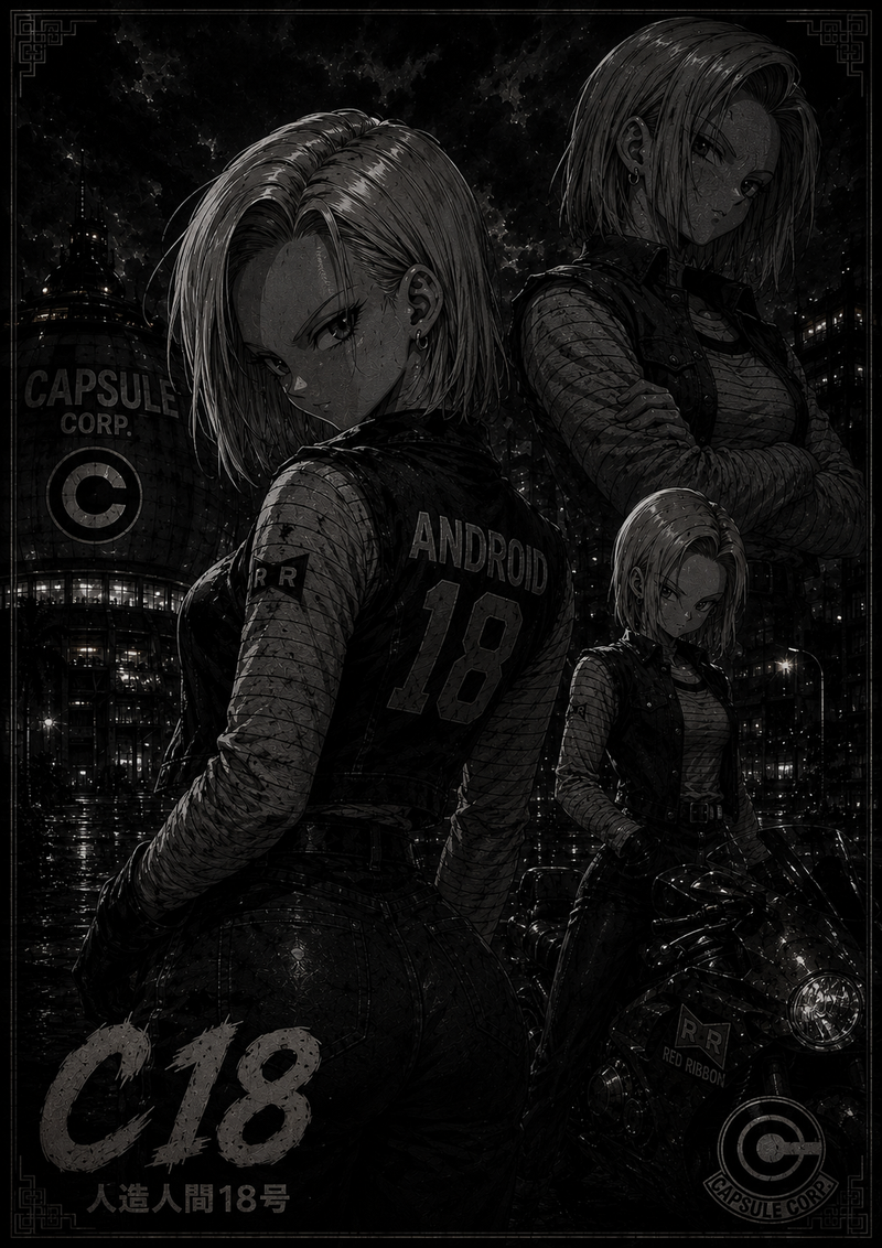 Androïde 18 | Dragon Ball | DarkCollectionStudio