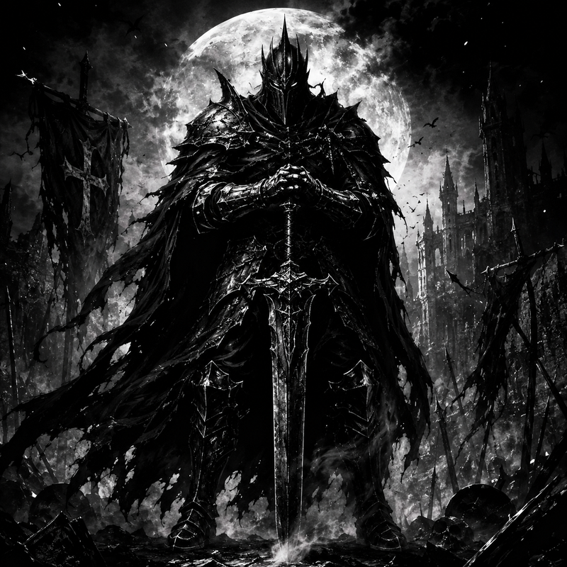 Chevalier Noir | Dark Fantasy | DarkCollectionStudio