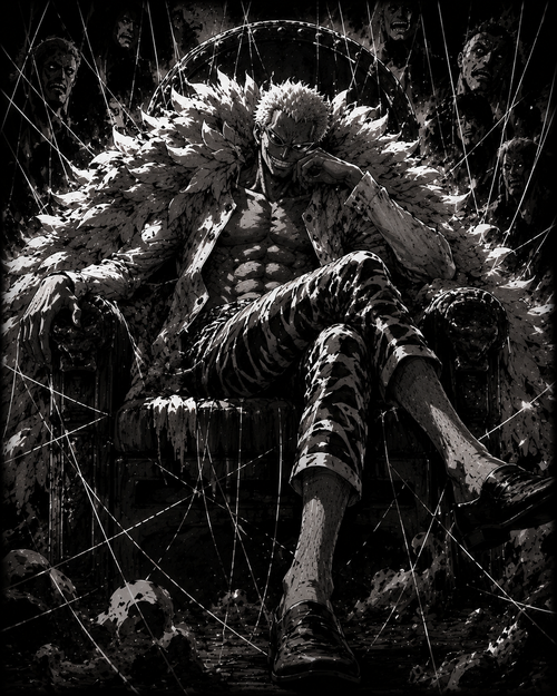 Doflamingo Trône | One Piece | DarkCollectionStudio