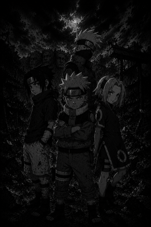 Team 7 | Naruto | DarkCollectionStudio