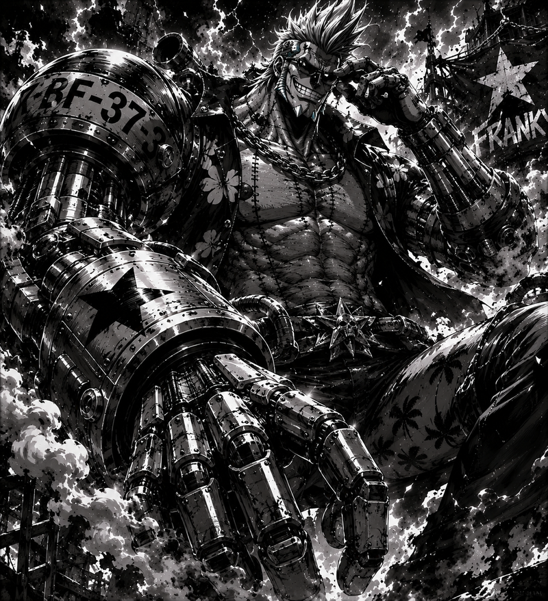 Franky | One Piece | DarkCollectionStudio