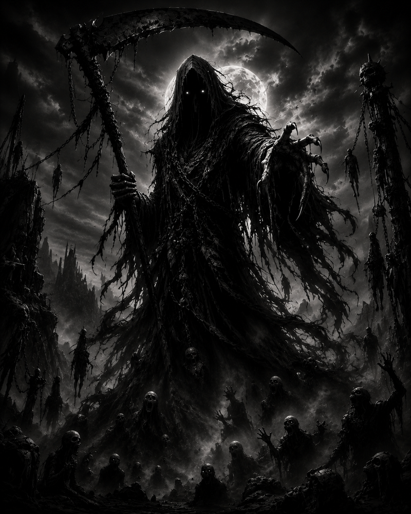 Faucheur Noir | Dark Fantasy | DarkCollectionStudio