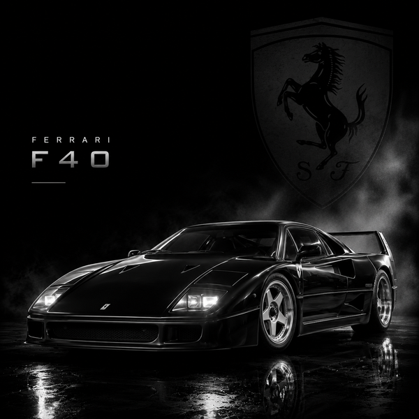 Ferrari F40 | Légendes Mécaniques | DarkCollectionStudio