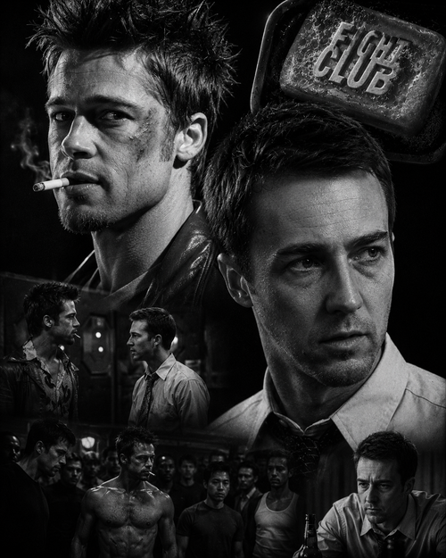 Tyler Durden | Fight Club | DarkCollectionStudio