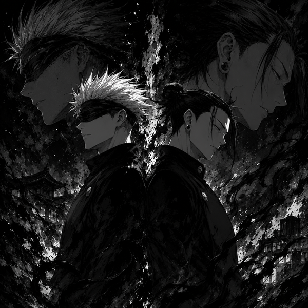 Gojo & Geto | Jujutsu Kaisen | DarkCollectionStudio