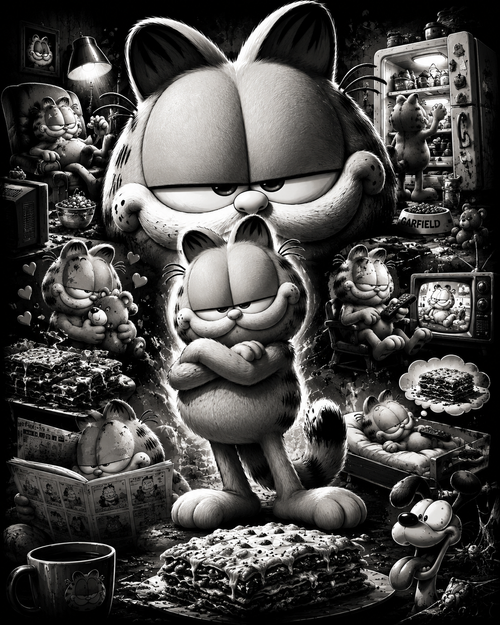 Garfield | Rêve d'Enfance | DarkCollectionStudio