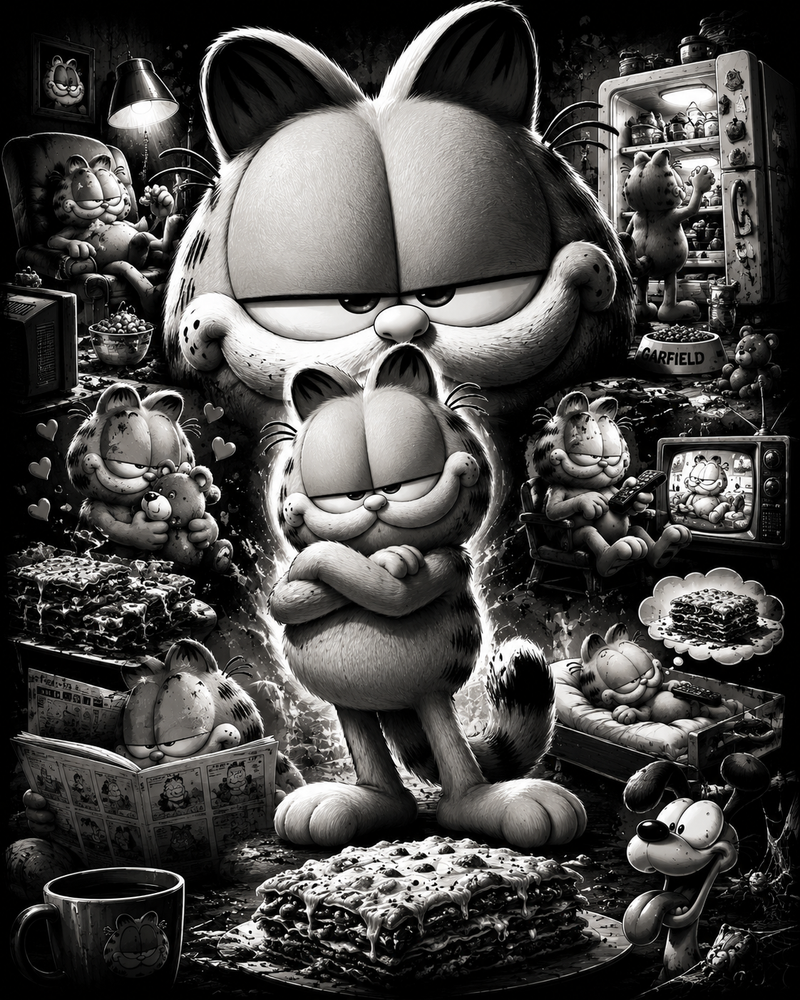 Garfield | Rêve d'Enfance | DarkCollectionStudio