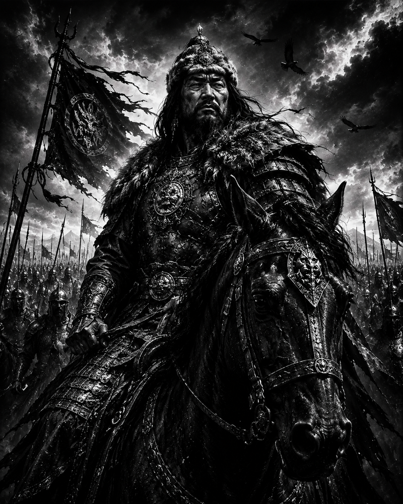 Gengis Khan | Conquérants | DarkCollectionStudio