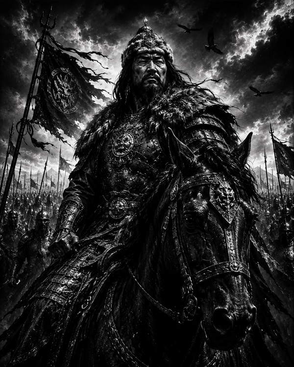 Gengis Khan | Conquérants | DarkCollectionStudio