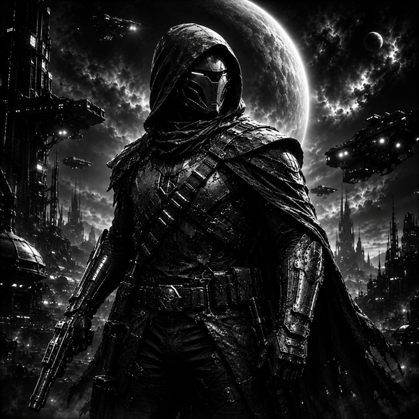 Guerrier Galactique | Science-Fiction | DarkCollectionStudio
