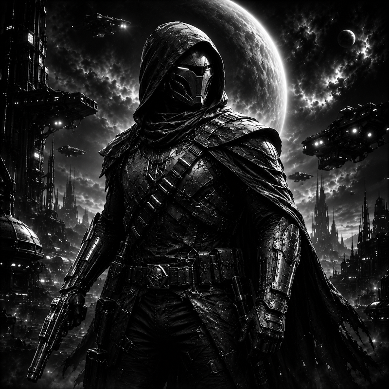Guerrier Galactique | Science-Fiction | DarkCollectionStudio