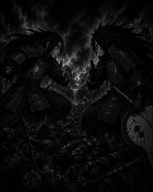 Hashirama vs Madara | Naruto | DarkCollectionStudio
