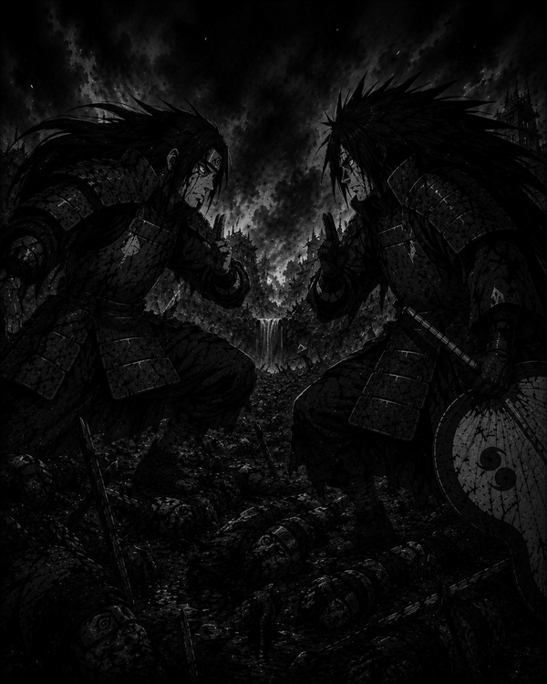 Hashirama vs Madara | Naruto | DarkCollectionStudio
