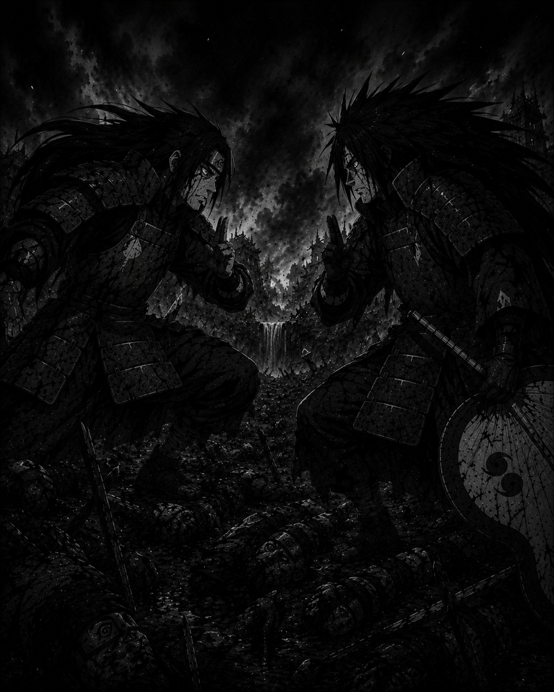 Hashirama vs Madara | Naruto | DarkCollectionStudio